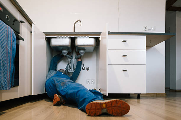Professional Plumbing technician working in Westernport, MD